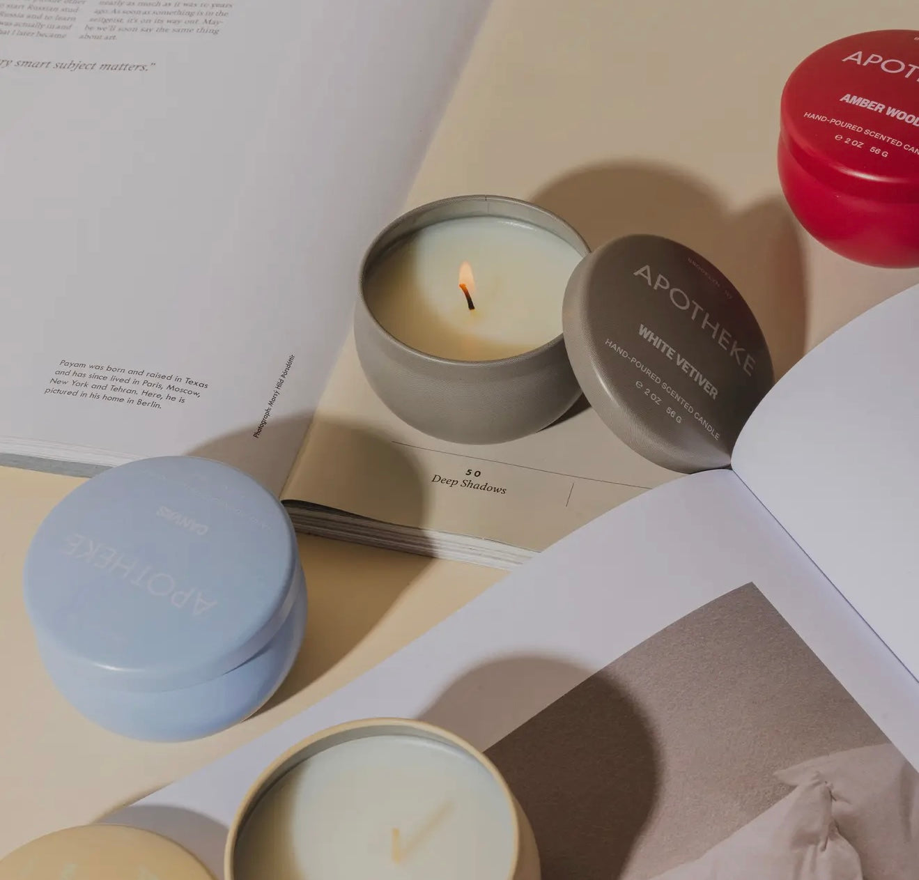 Earl Grey Bitters Mini Tin Candle