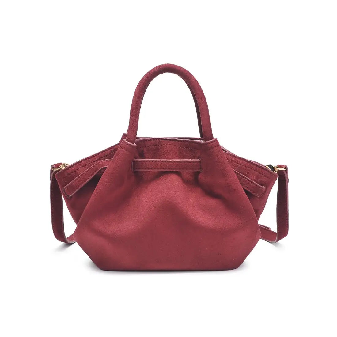 Selena Mini Crossbody in Wine