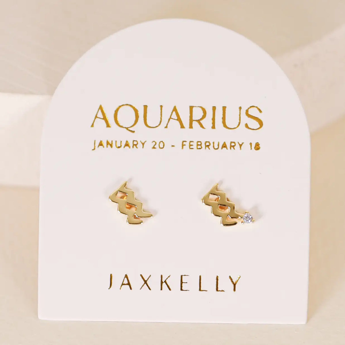 Zodiac Gold Earrings