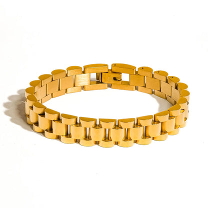 Yannick 18K Gold Non-Tarnish Watchband Bracelet