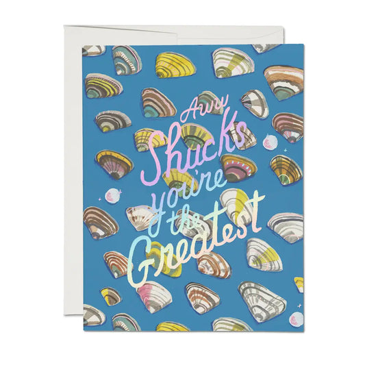 Aww Shucks Greeting Card