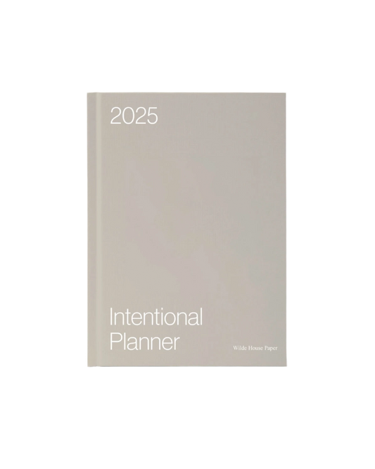 2025 Intentional Planner