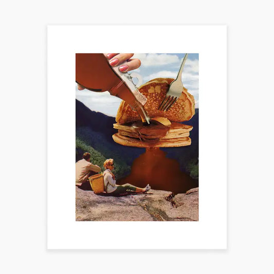 Syrup River Art Print