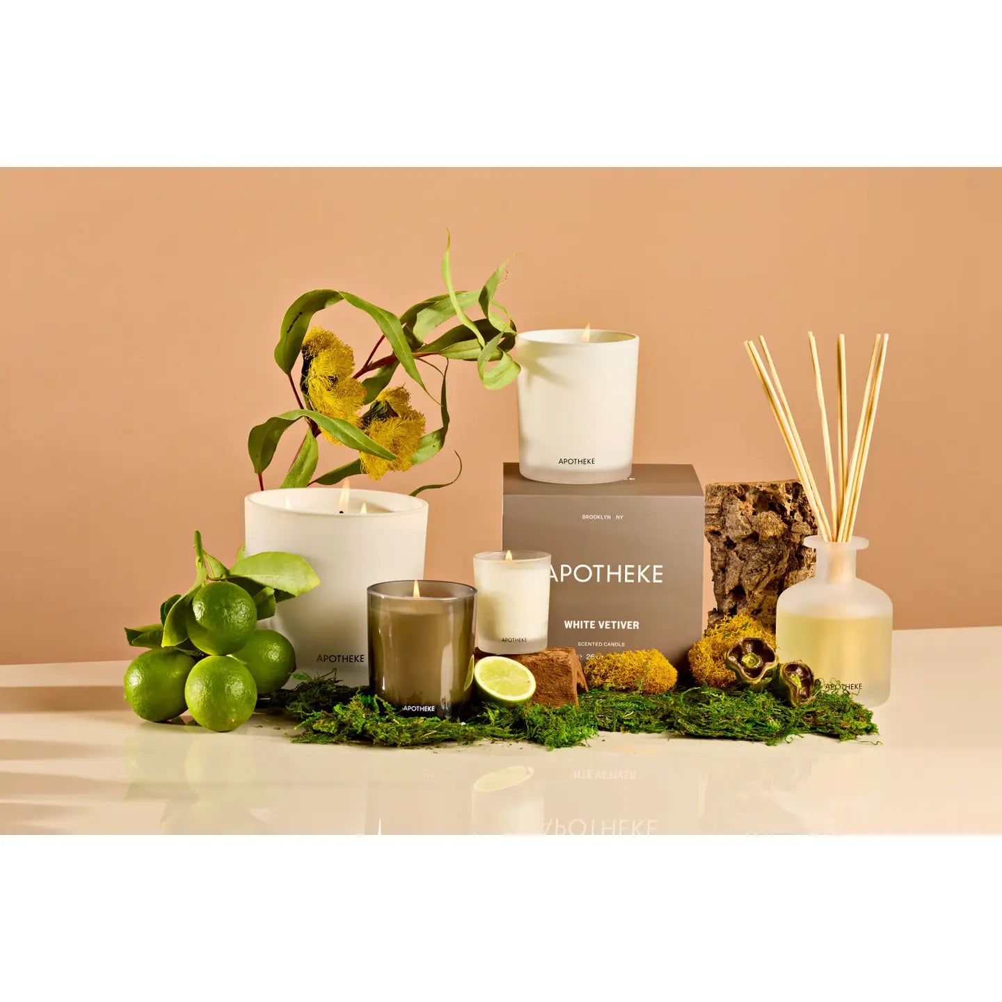 White Vetiver Classic Candle