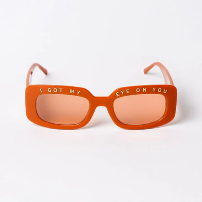 Free People X INDY / Orange Sunglasses