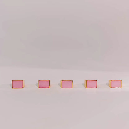 Stone Signet in Flamingo