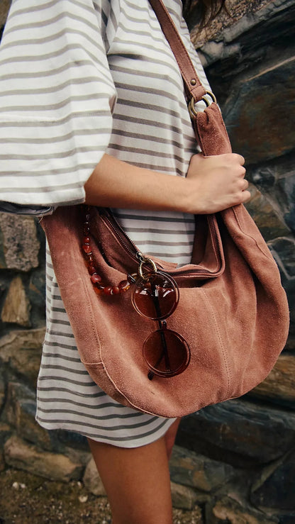 Roma Suede Tote