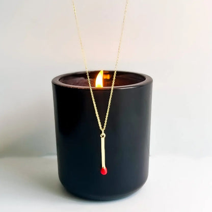 Matchstick Necklace