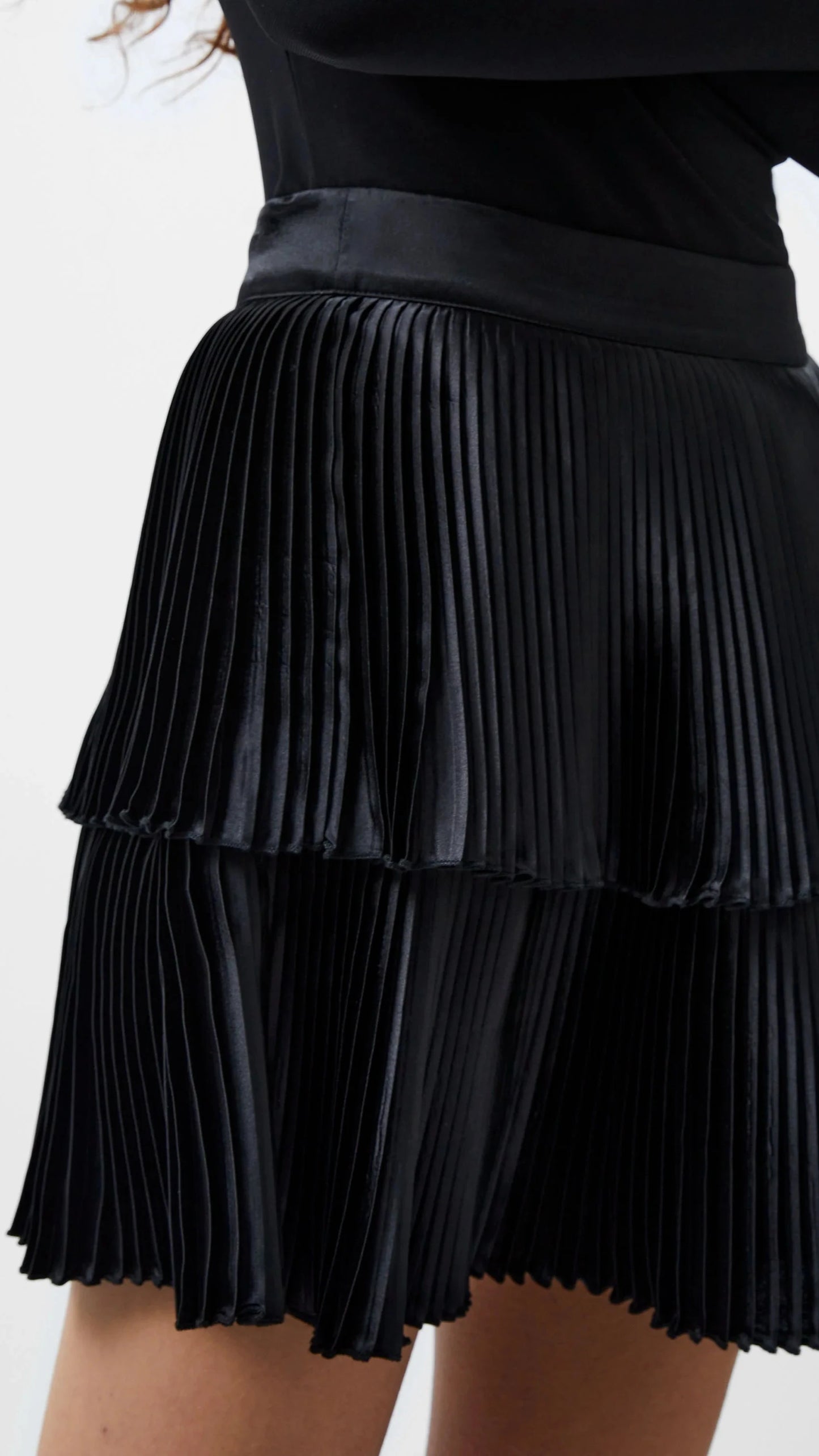 Isla Pleated Mini Skirt