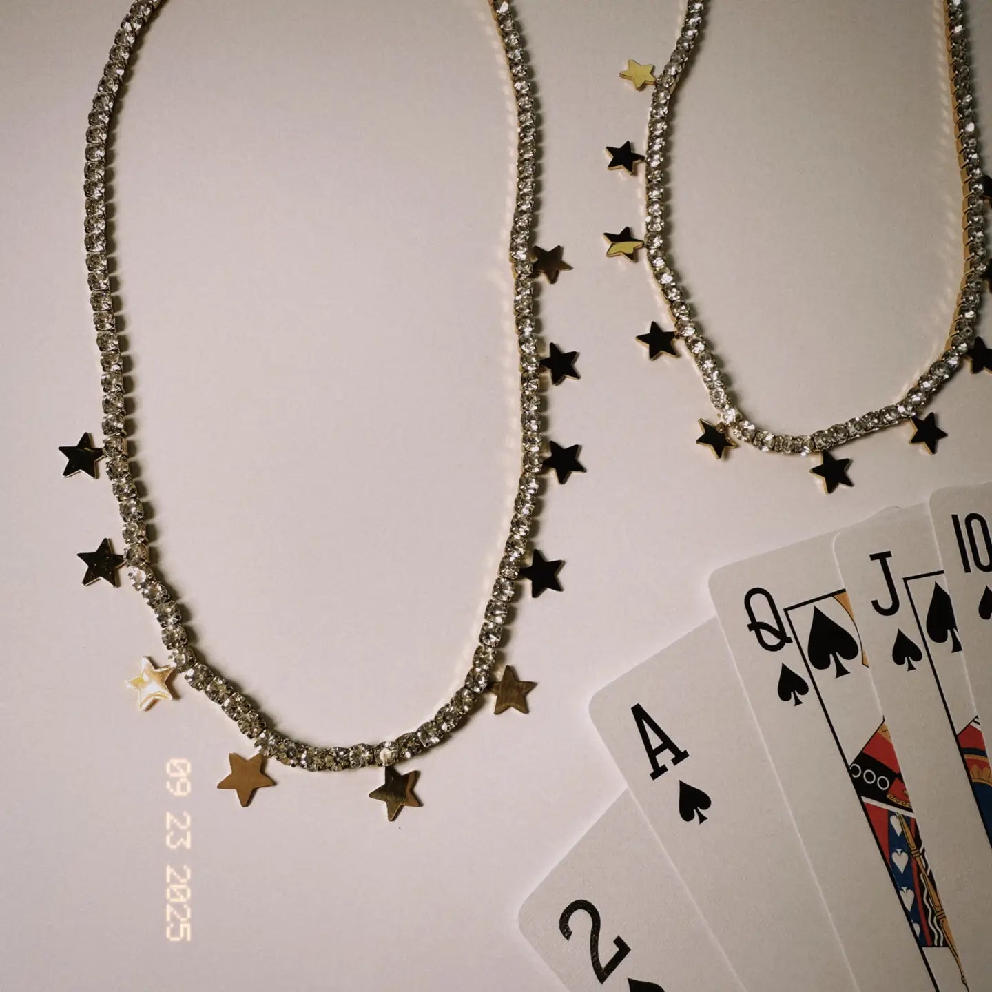 Julietta Star Charm Tennis Necklace