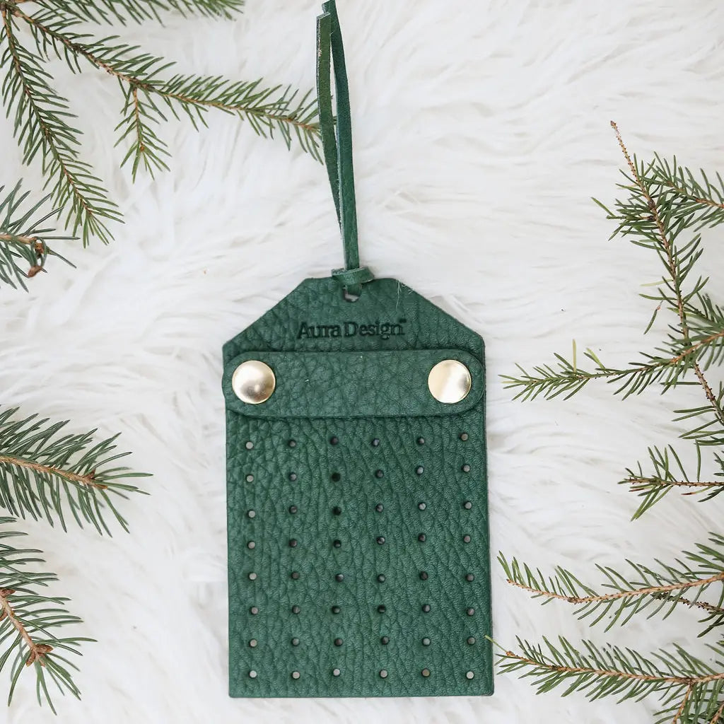 Leather Earring Jewelry Holder