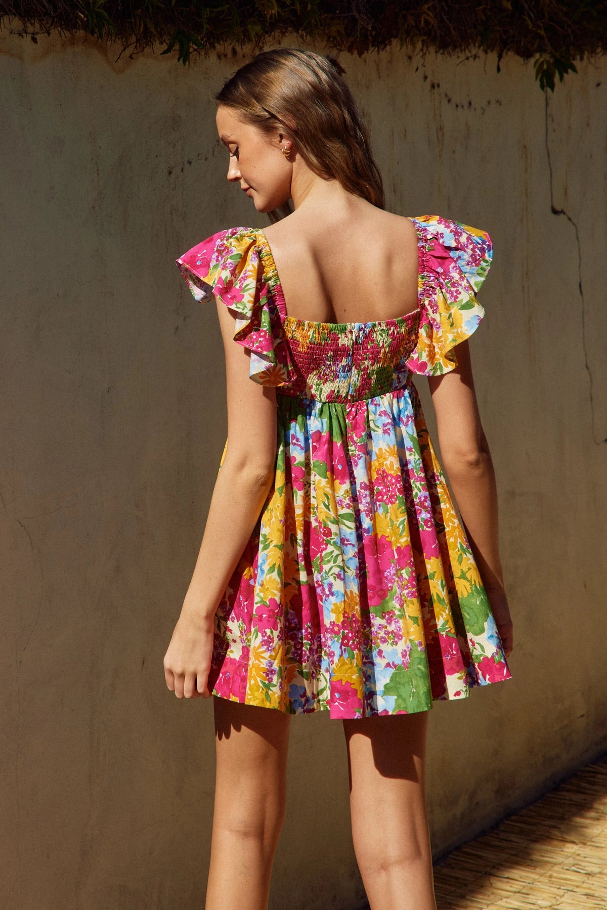 Bed of Flowers Babydoll Dress