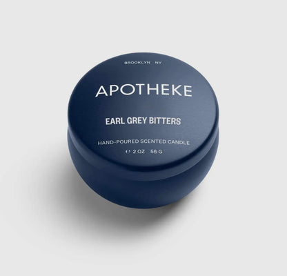Earl Grey Bitters Mini Tin Candle