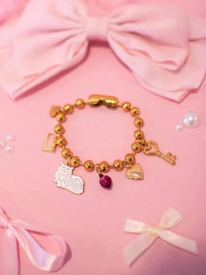 Coquette Charm Bracelet