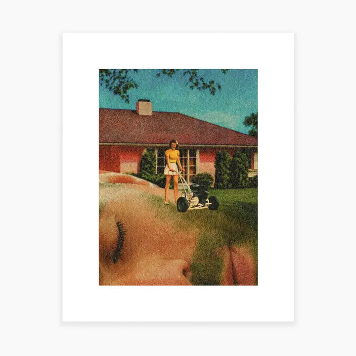 Manscaping Art Print