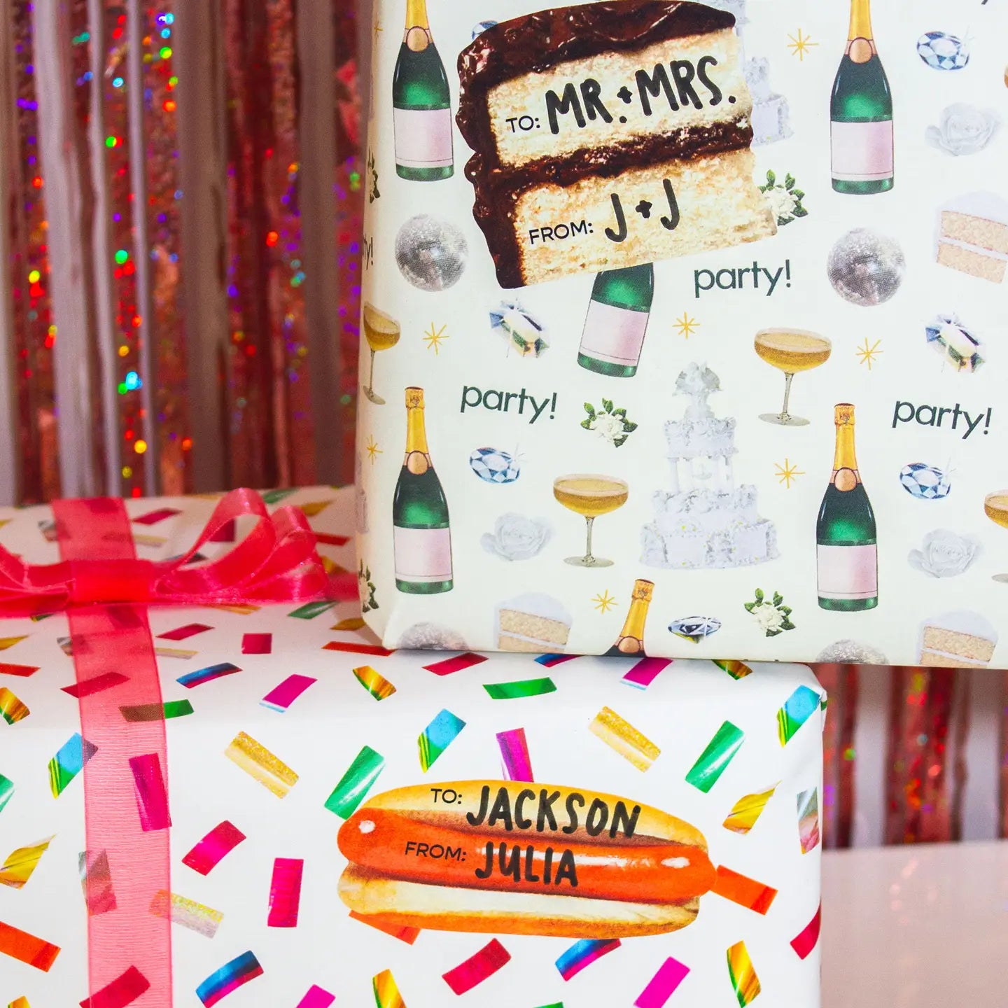 Foodie Gift Tag Stickers