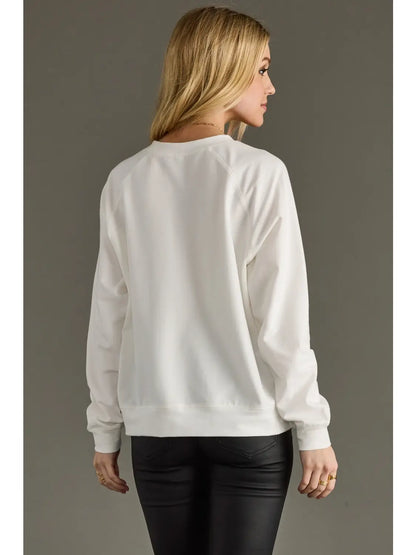 Skiing Girls Sweatshirt