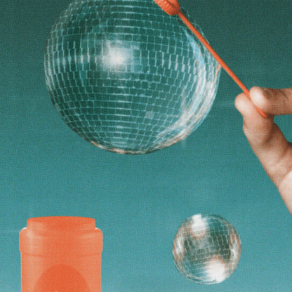 Disco Bubbles Art Print