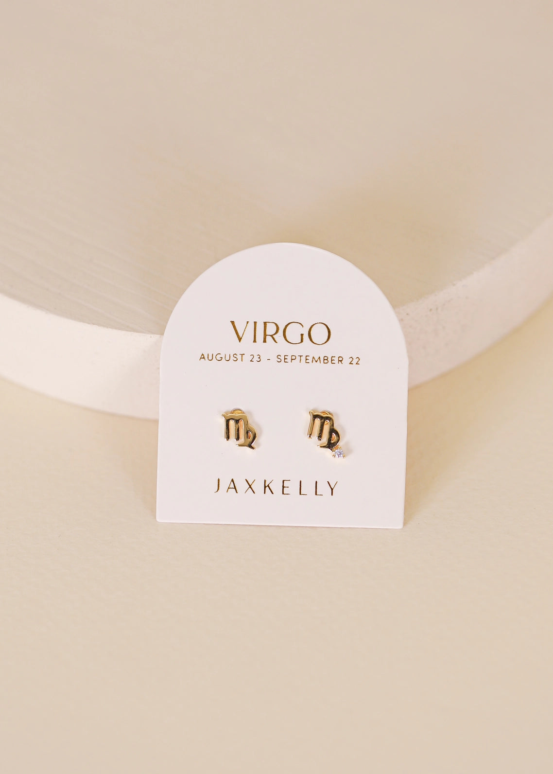 Zodiac Gold Earrings
