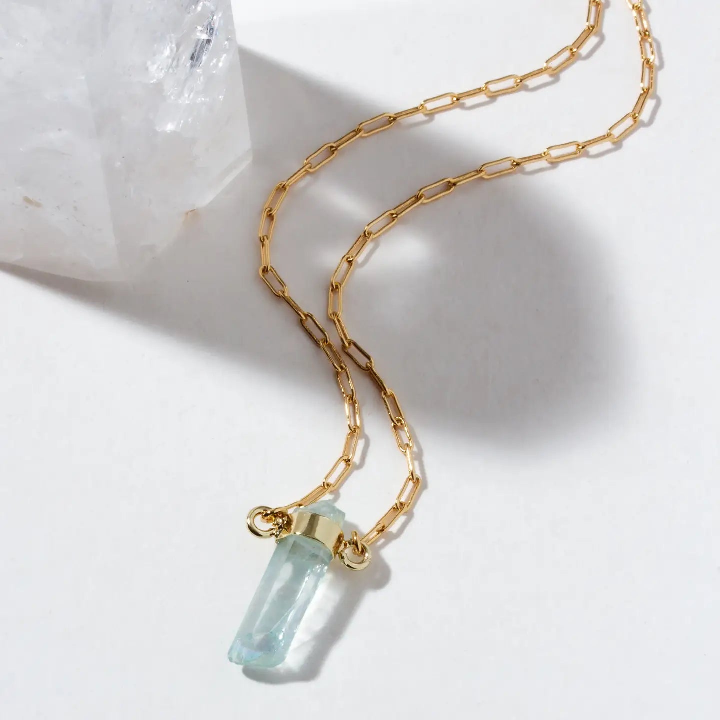 Tranquil Sky Crystal Pendant