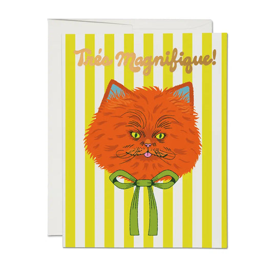 Trés Magnifique Greeting Card
