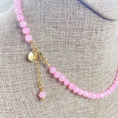 Barb Neon Crystal Necklace