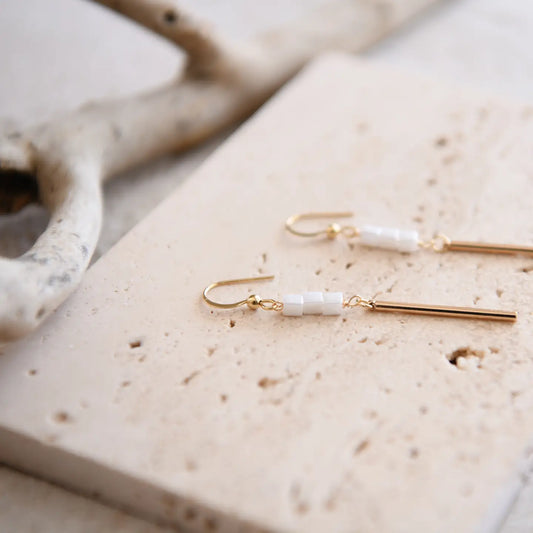 Elegant Linear Drop Earrings