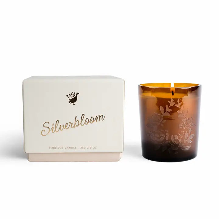 Silverbloom Candle