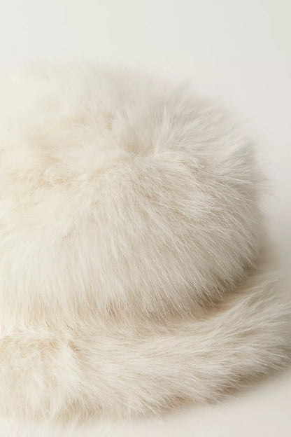 Ice Queen Bucket Hat in Ivory