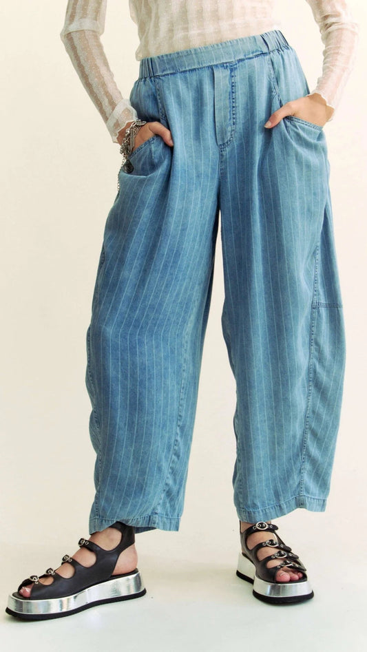 Tencel Barrel Pant