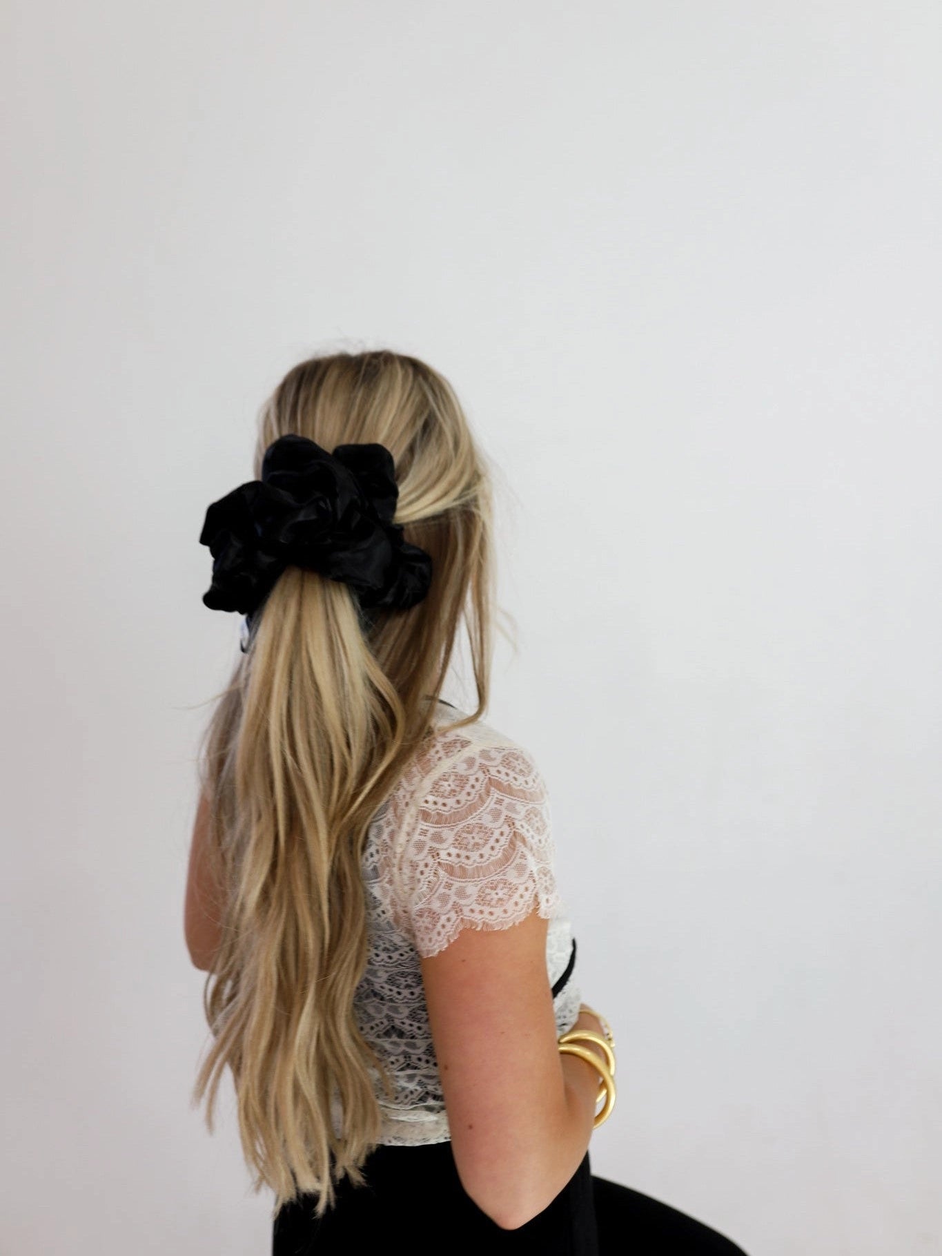 Jumbo Sleep Satin Scrunchies