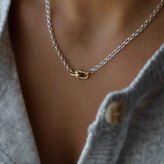 Sora Link Chain and Pearl - Gold