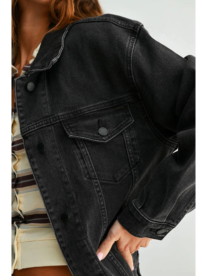Oversized Boyfriend Denim Jacket