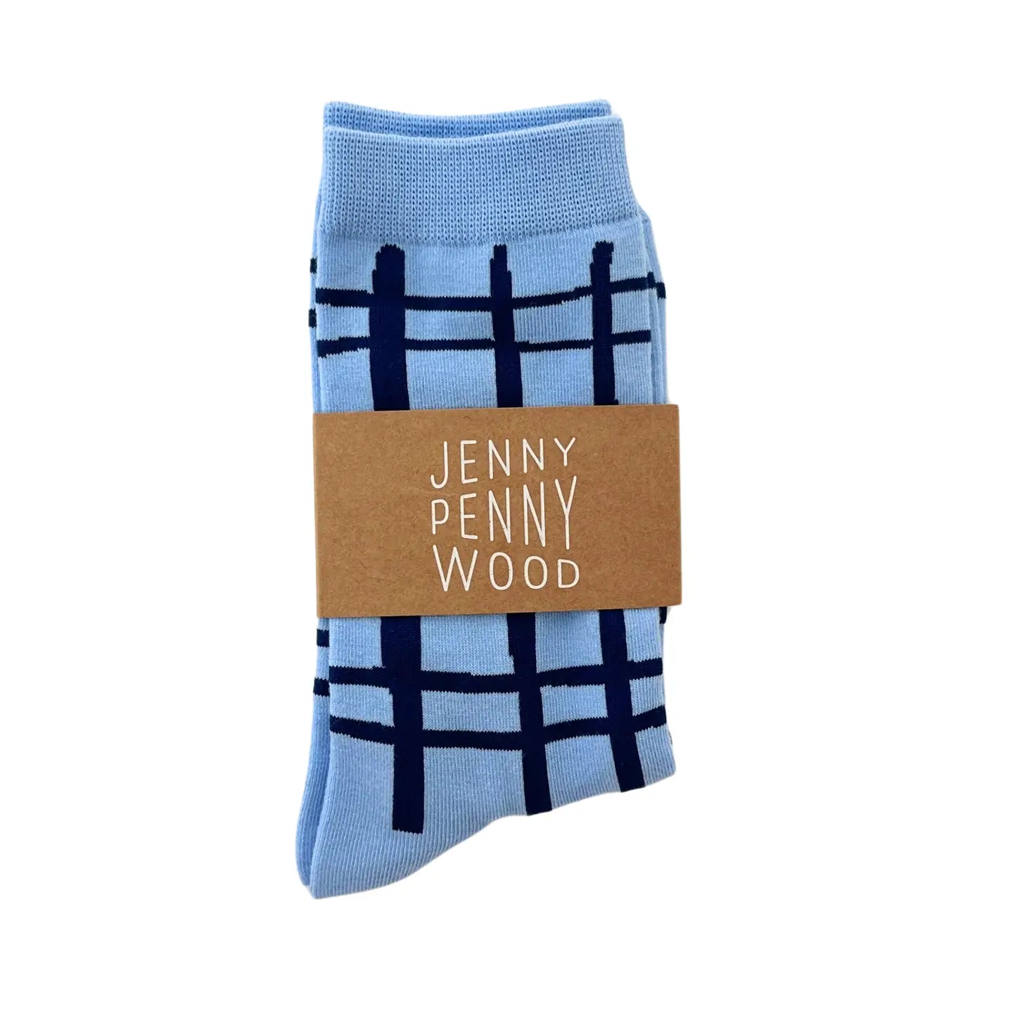 Darby Crew Socks - Steel Blue & Midnight