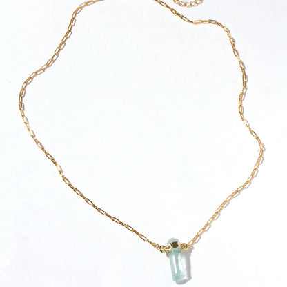 Tranquil Sky Crystal Pendant