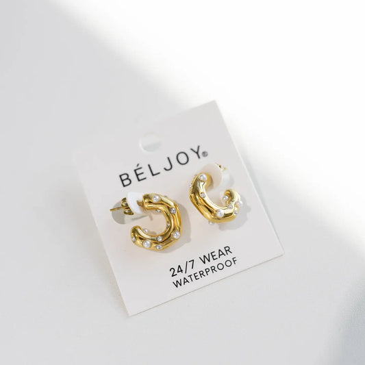 Ebby Pearl Hoops