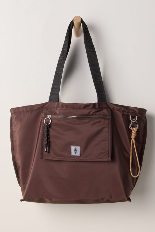 Home Team Tote in Chocolate
