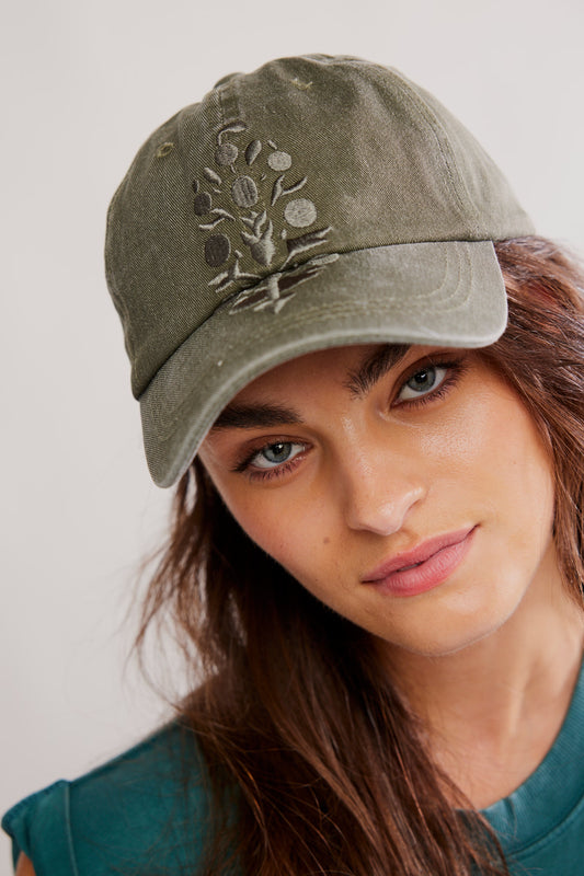 Big Buti Baseball Cap in Seagrass