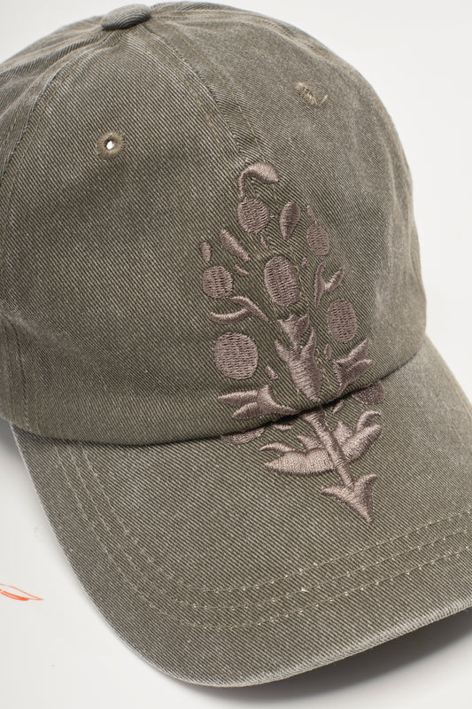 Big Buti Baseball Cap in Seagrass