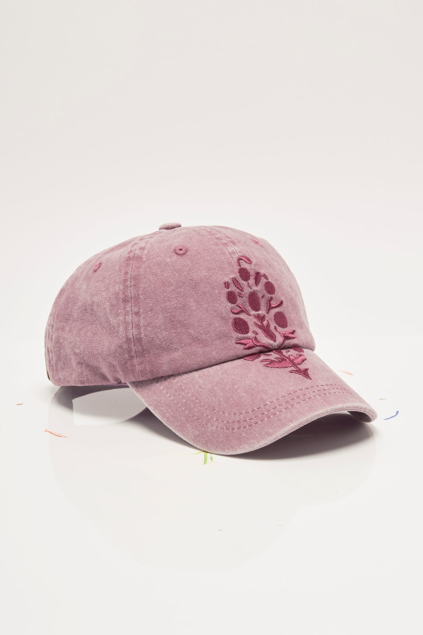 Big Buti Baseball Cap in Deep Mulberry