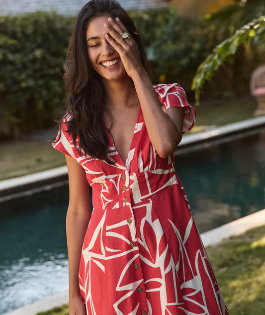 Camila Mini Dress in Mosaic