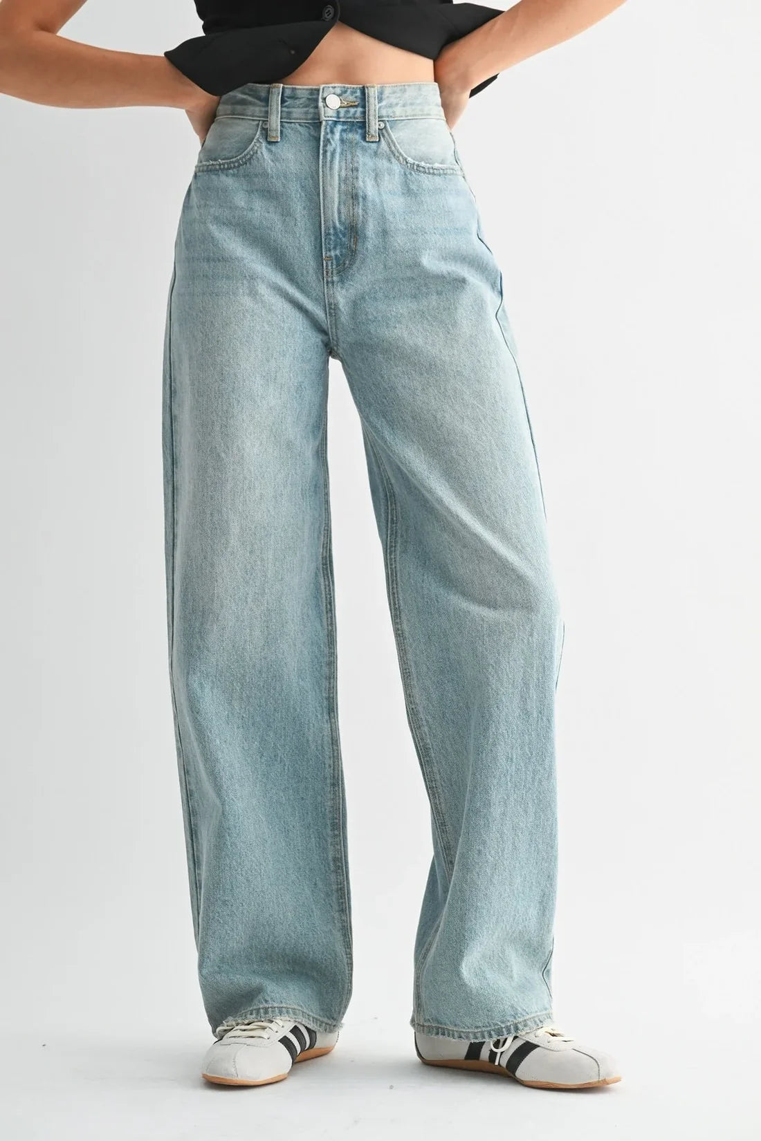High Waisted Skater Jean