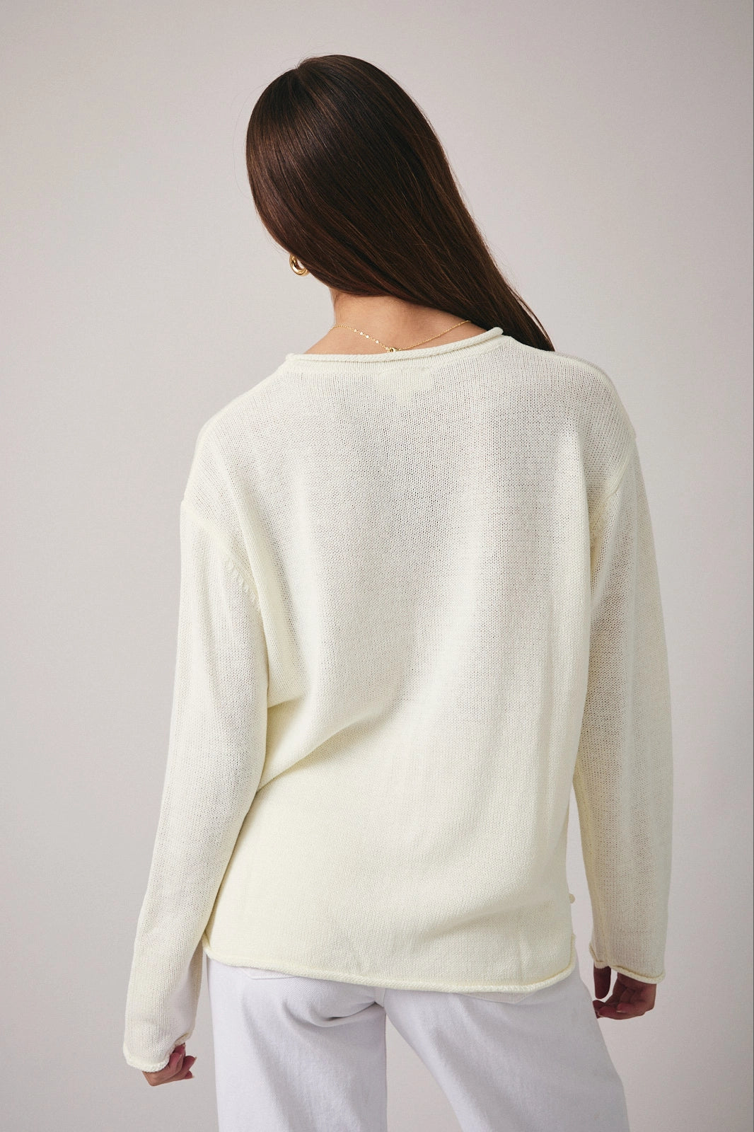 Round Neck Graphic ‘Sea’ Sweater