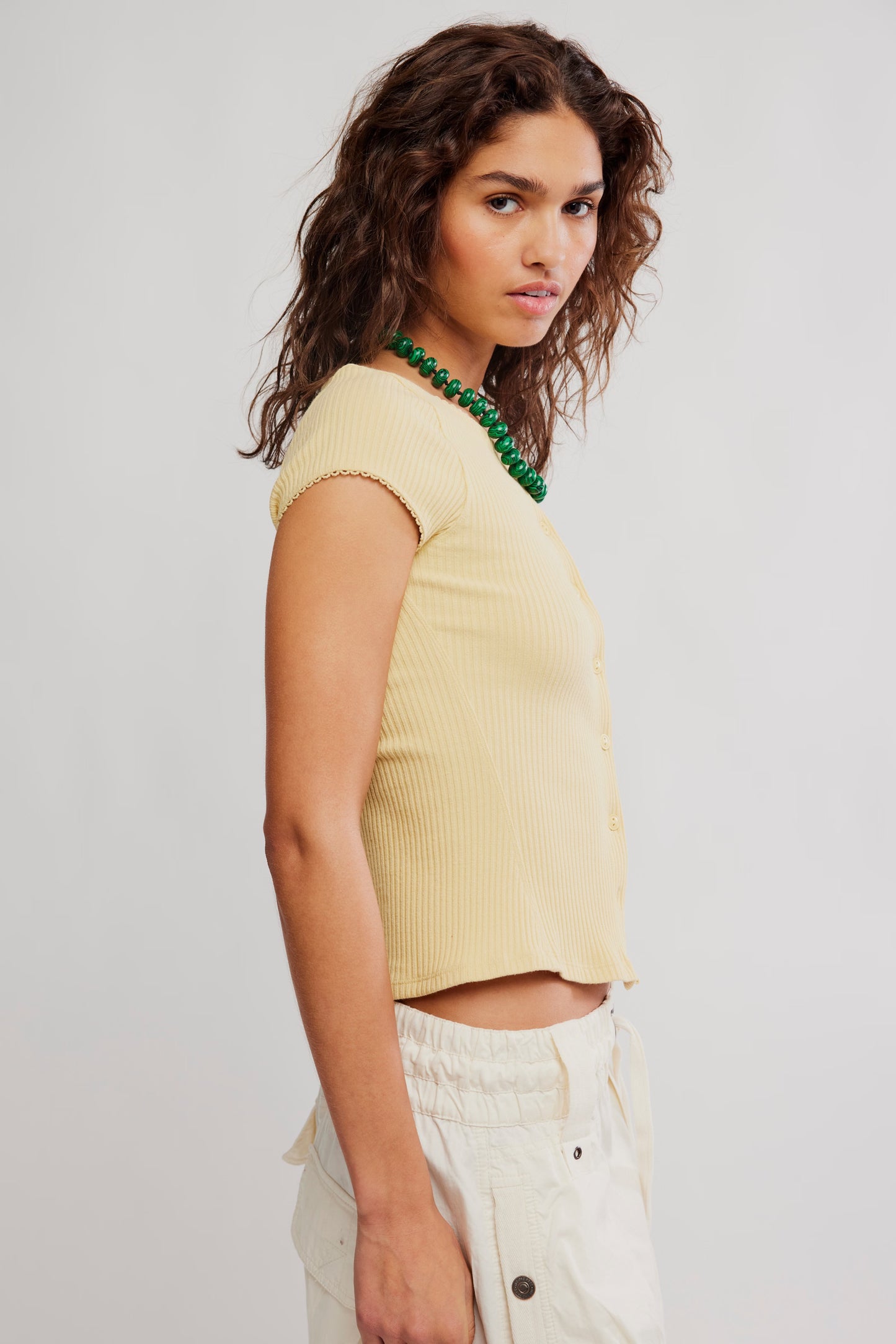 Most Wanted Cardi in Yellow
