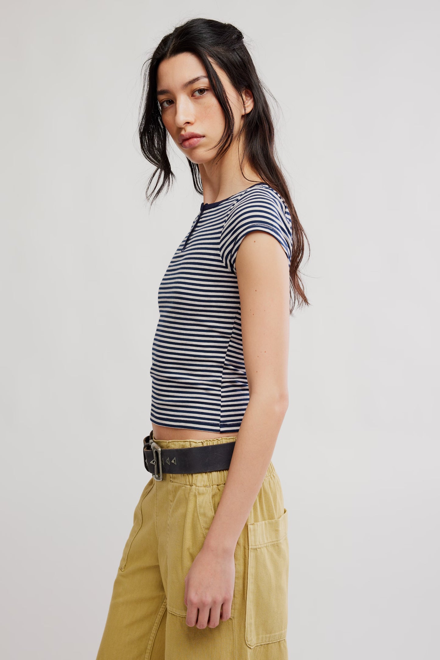 Morning Pages Striped Henley