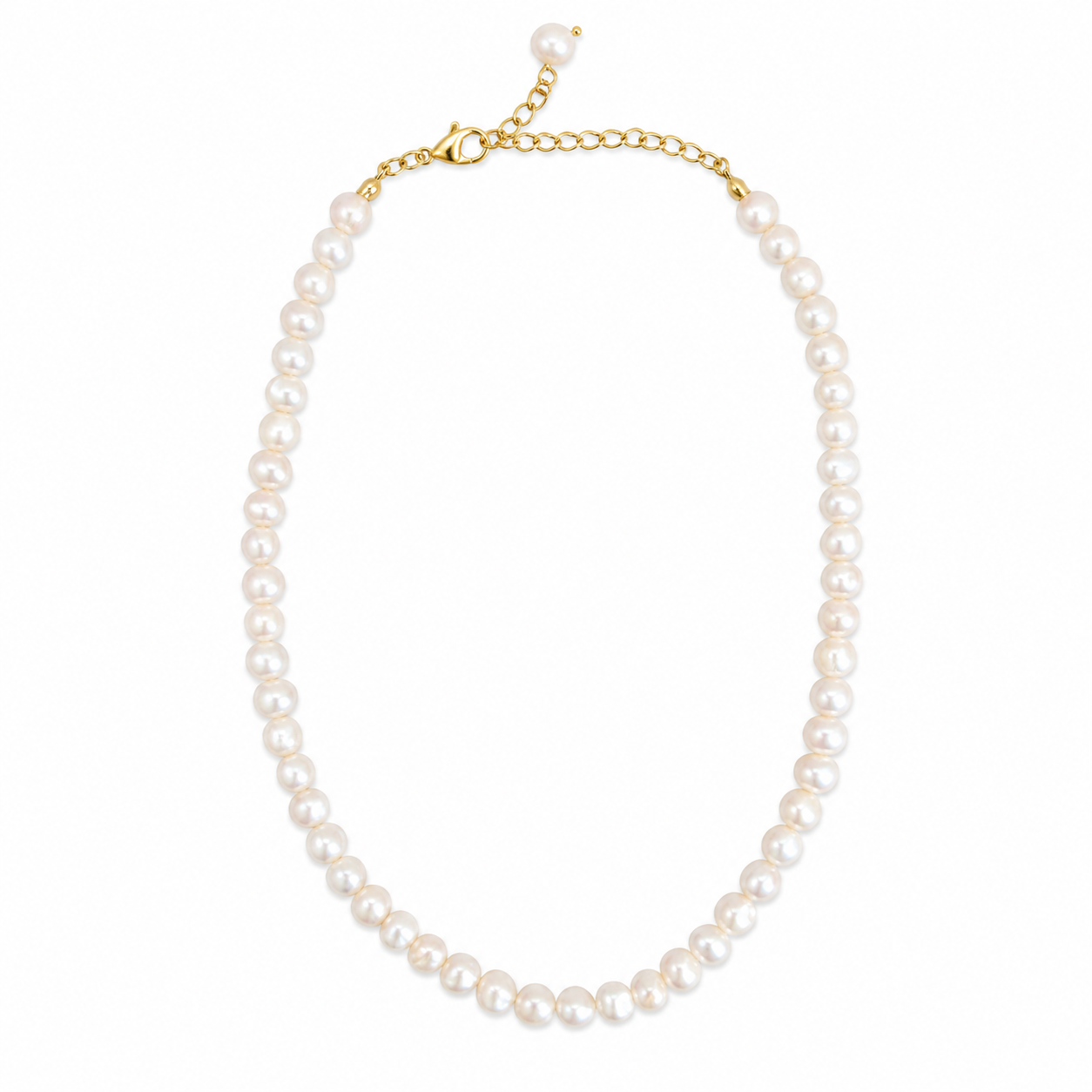 Freshwater Round Pearl Necklace