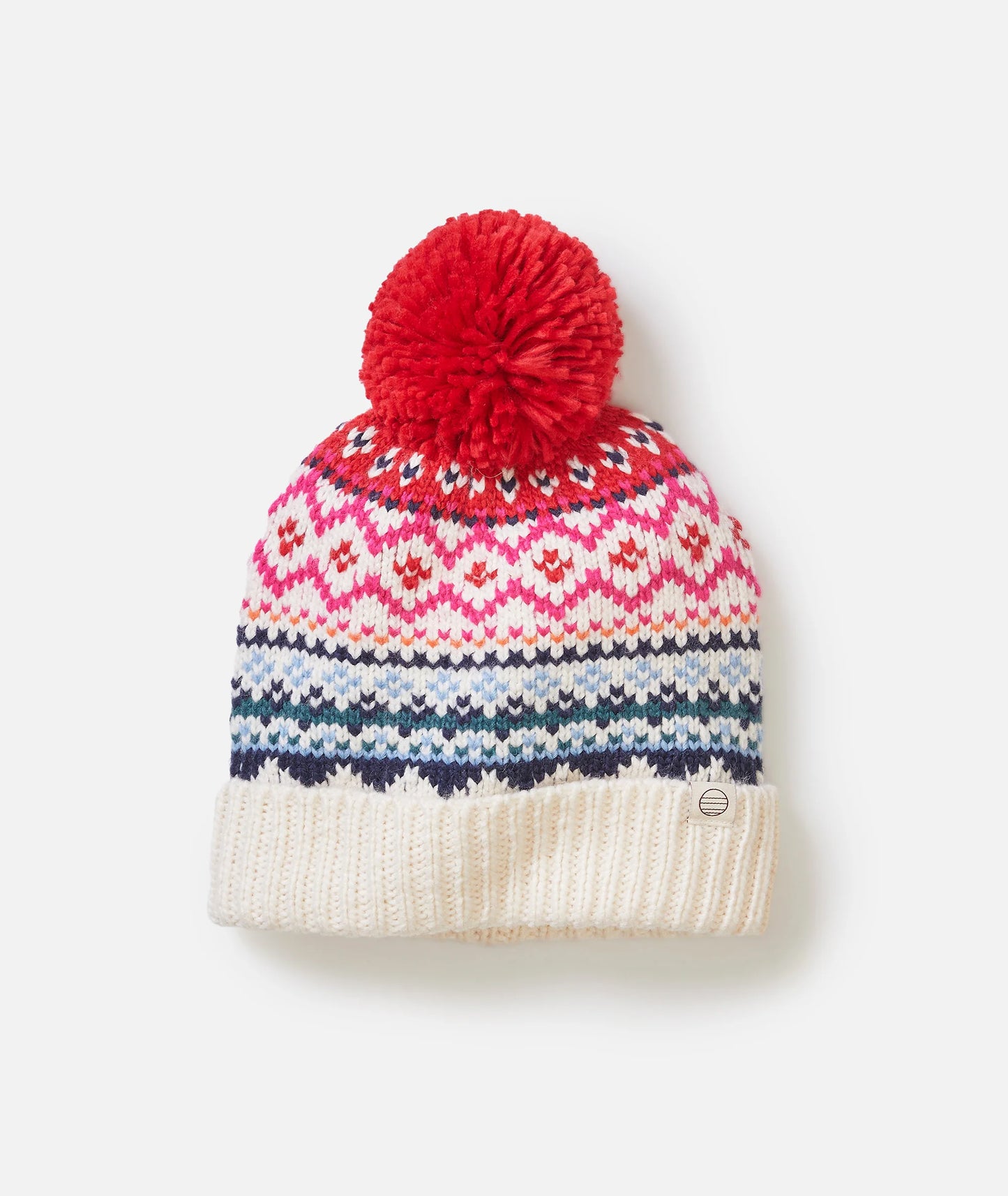 Fair Isle Pom Beanie