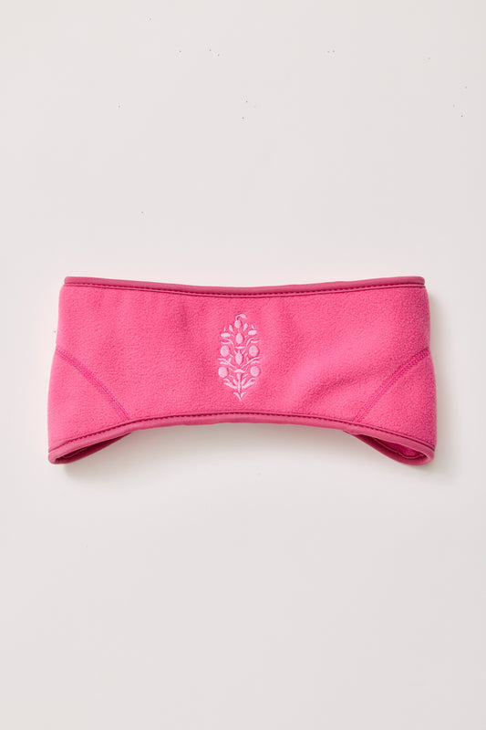 Next Mile Fleece Ear Warmers - Hot Pink