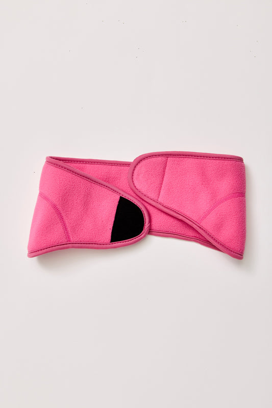 Next Mile Fleece Ear Warmers - Hot Pink