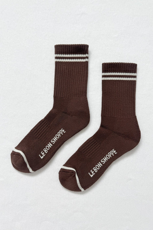 Boyfriend Sock - Wood